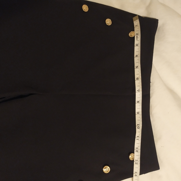 Lipsy London pants, size 4, gold buttons, NWOT - Picture 6 of 6